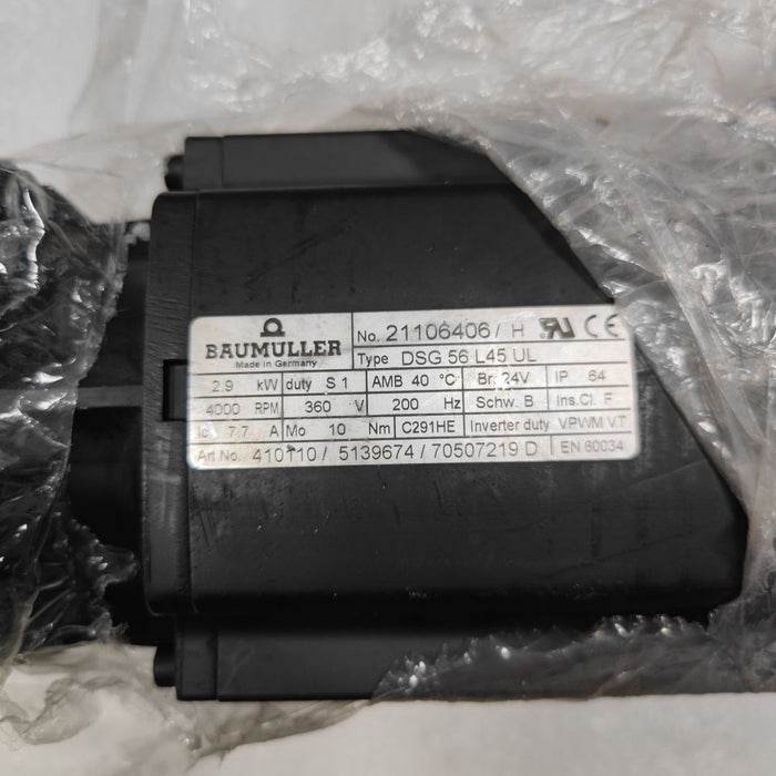 BAUMULLER 1pc Used DSG 56 L45 UL DSG56L45UL