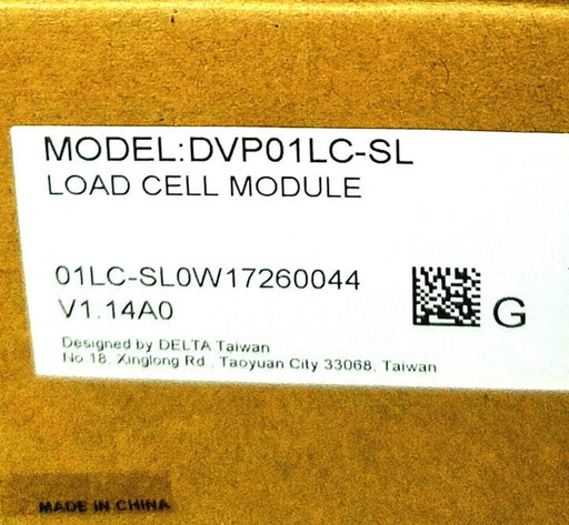 Del Ta Delta DvplcPlc Load Cell Module DVP01LC-SL New
