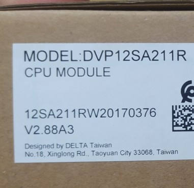 Del Ta Delta DvpsaPlc Cpu Module DVP12SA211R New