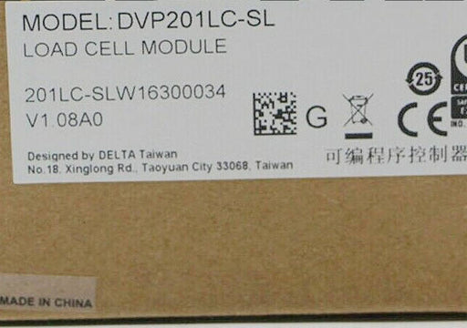 Del Ta Delta DvplcPlc Load Cell Module DVP201LC-SL New