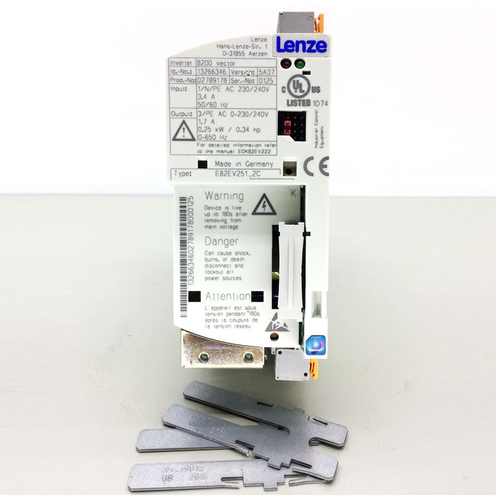 Lentz LentzInverterEevkc Eevc Frequency Inverter Vfd E82EV371K2C 100% Original