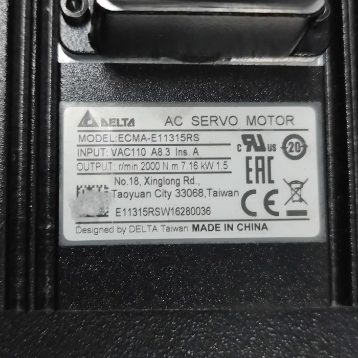 1PC DELTA ECMA-E11315RS Used
