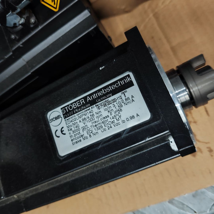 STOBER Servo Motor ED402UMPM140 1556421/000/000-110