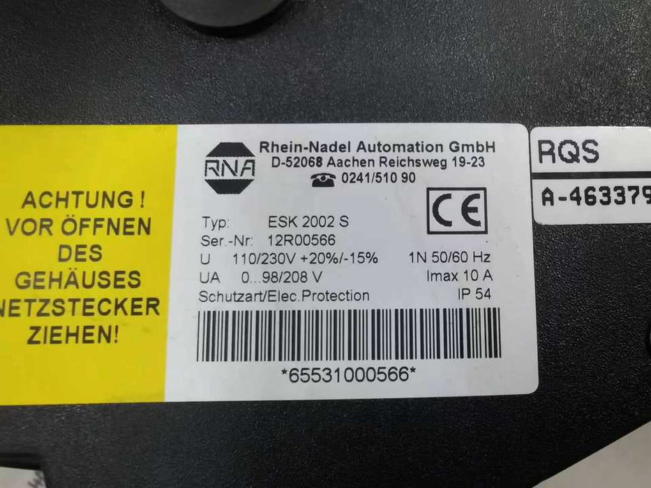 Rna Br / Condition In Good RnacontrollerController ESK 2002 S 100% Original/Used