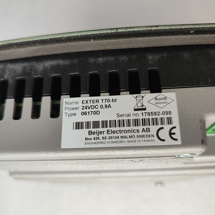 Beijer Electronics Exter T70-BL T70 06170B HMI