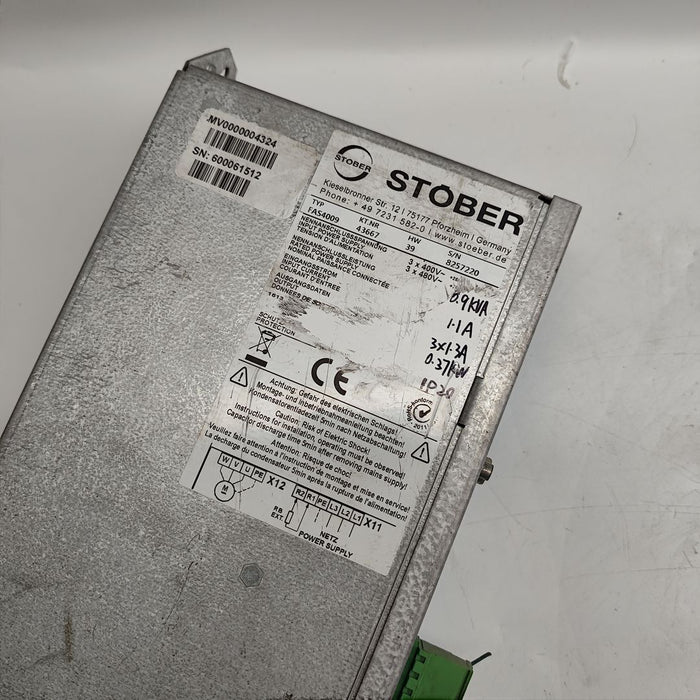 Stober FAS4009 POSIDRIVE Servo Drive 0.5 HP 480VAC