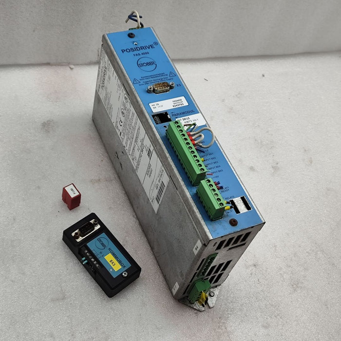 POSIDRIVE STOBER FAS4028 Servo controller 3x400VAC 2.8kVA 3x4A 1.5kW