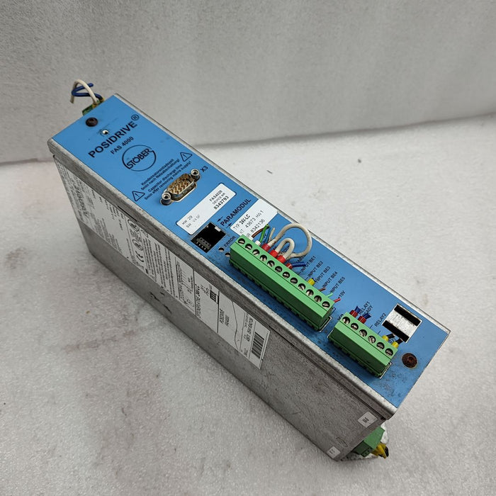 POSIDRIVE STOBER FAS4028 Servo controller 3x400VAC 2.8kVA 3x4A 1.5kW