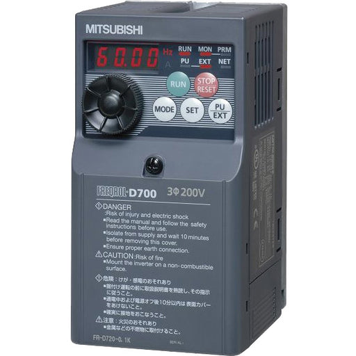 Mitsubishi FR Series Inverter Drive FR-D740-022SC-EC
