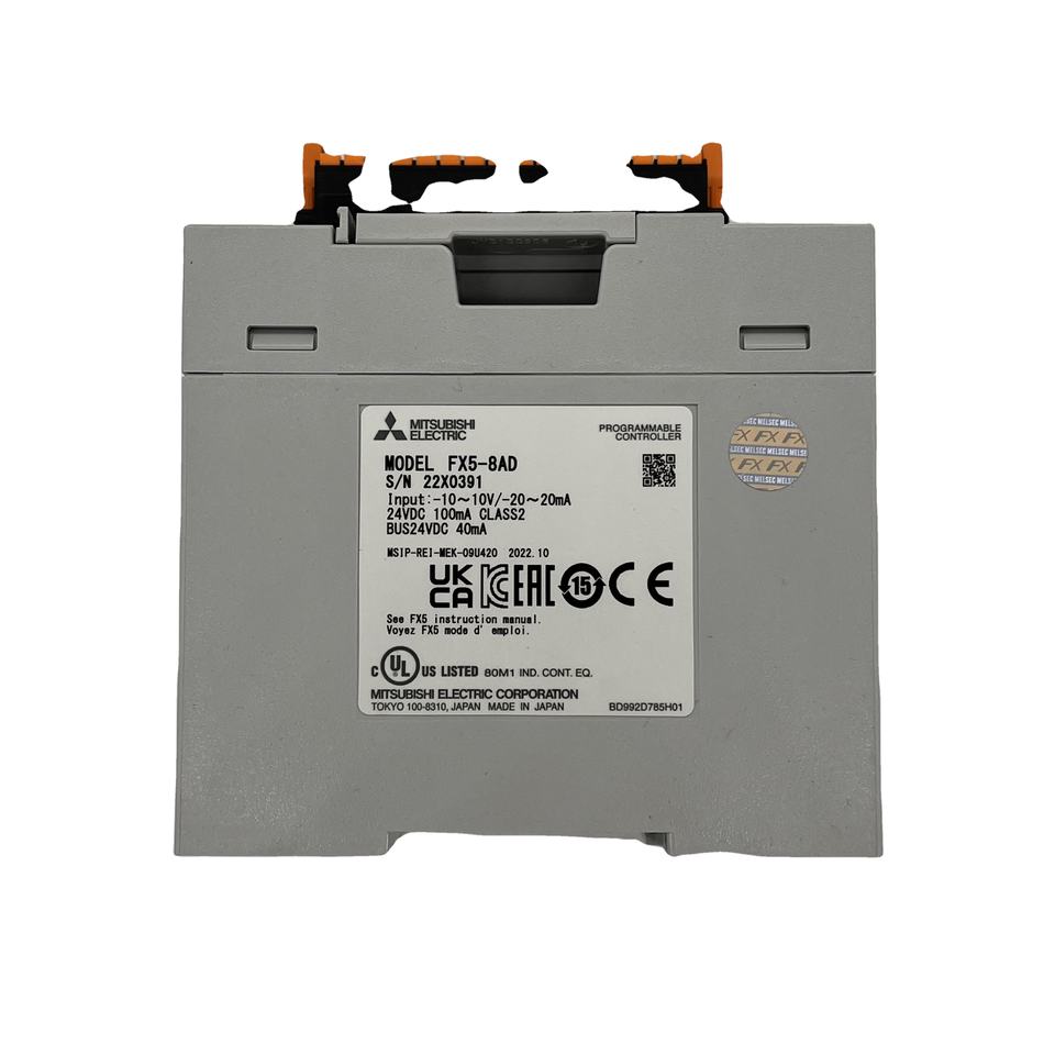 FX5-8AD CNC Electronic Module Mitsubishi