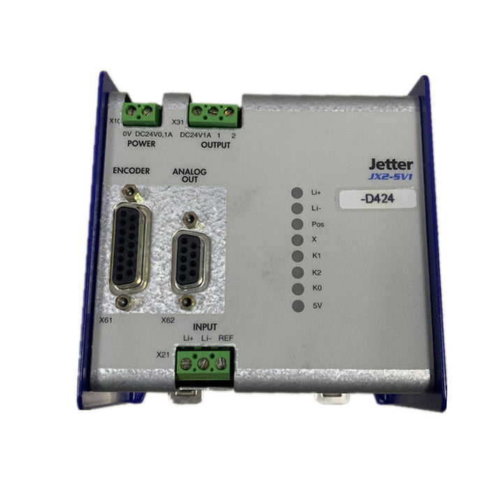 Jetter Plc Analog Module Plc Hmi Control Plc Programming Controller JX2-SV1 Used