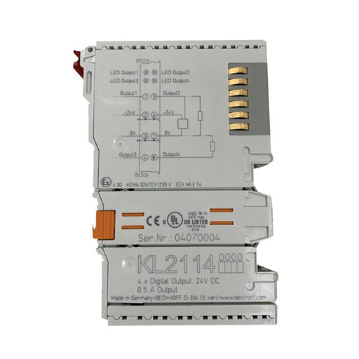 Beckhoff Plc Digital Output Module Plc Programming Controller KL2114 Used