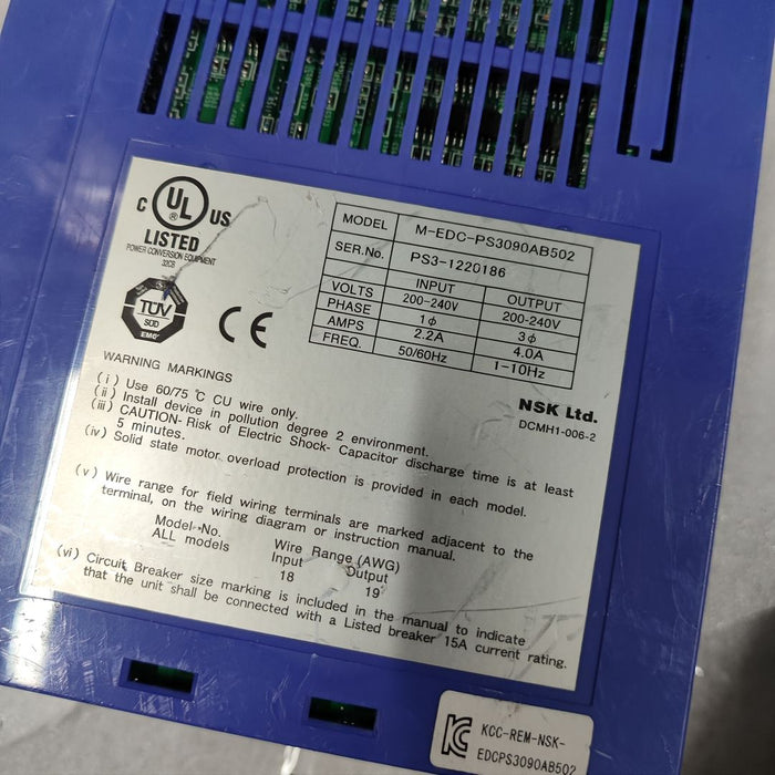 1PC NSK M-EDC-PS3090AB502 Used