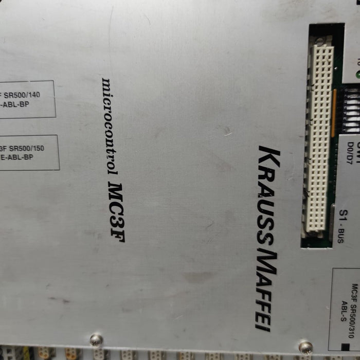 KRAUSS MAFFEI microcontrol MC3F/Flow Control Input Module MC3F SR500/310ABL-S #3