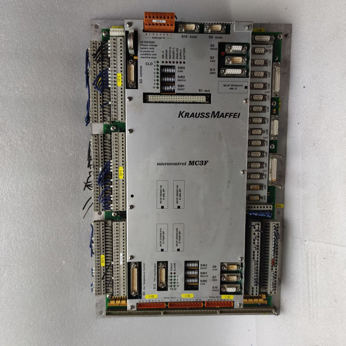 KRAUSS MAFFEI microcontrol MC3F/Flow Control Input Module MC3F SR500/310ABL-S #3