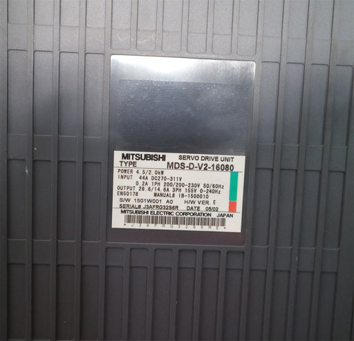 Mitsubishi Servo Drive Amplifier ControllerFor Cnc Machine MDS-D-V2-16080 100% Original