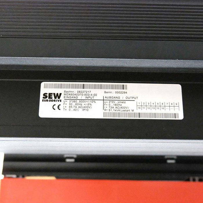 Original Sew Drive Inverter ConverterWith Favorable Price MDX61B0370-503-4-0T Original new