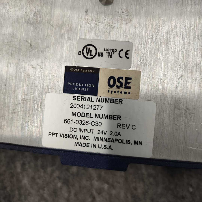 PPT Vision Used 661-0326-C30 Impact C30 Vision System Processor 24VDC