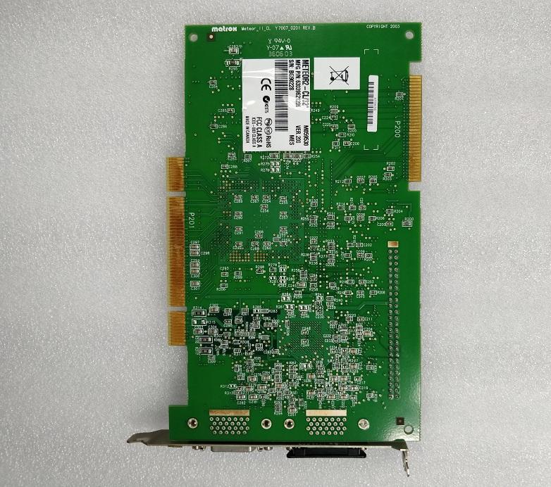 Matrox Negotiateprice Br/Matrox Image Capture Card Meteor_11_CL Y7007_0201 REV.B 100% Original/used
