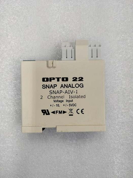 Opto 22 Negotiateprice Br/Module OPTO 22 SNAP ANALOG SNAP-AIV-i 100% Original/used