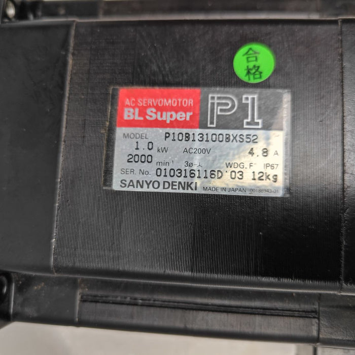 1PC Sanyo Denki P10B13100BXS52 Used