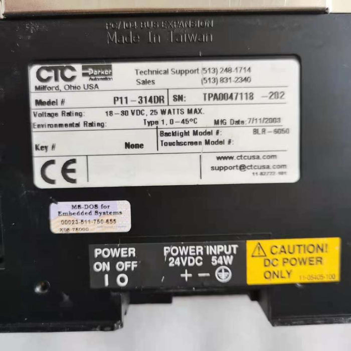 PARKER p11-314dr Robot Spare Part