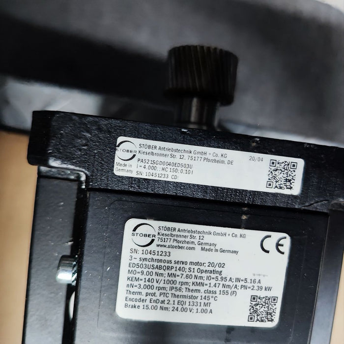 STOBER Servo Motor PA521SGD0040ED503U