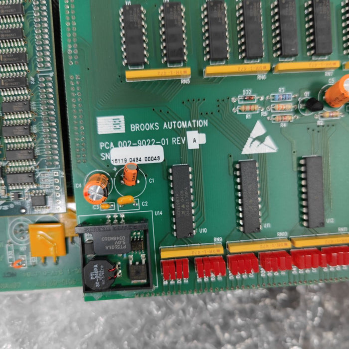 Used BROOKS PCB 002-9015-02 REV. A  PCA 002-9016-02 REV. B  PCA 002-9022-01 REV. Aloop_index
