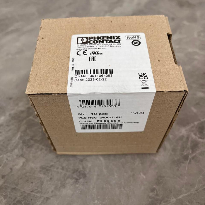 Phenix Electronic Relay Module PLC-RSC- 24DC21AU 2966265 100% Original