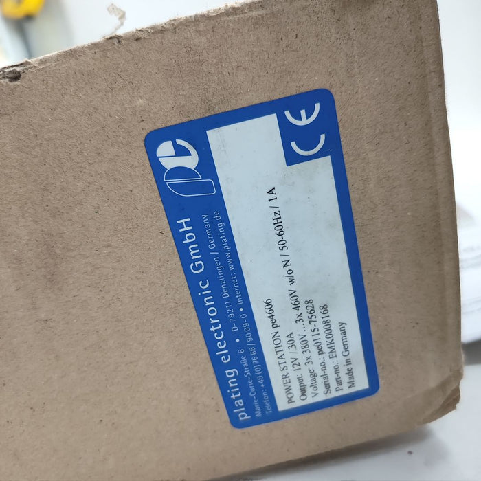 Plating Electronic GmbH Power Station Pe4606 15V / 40A