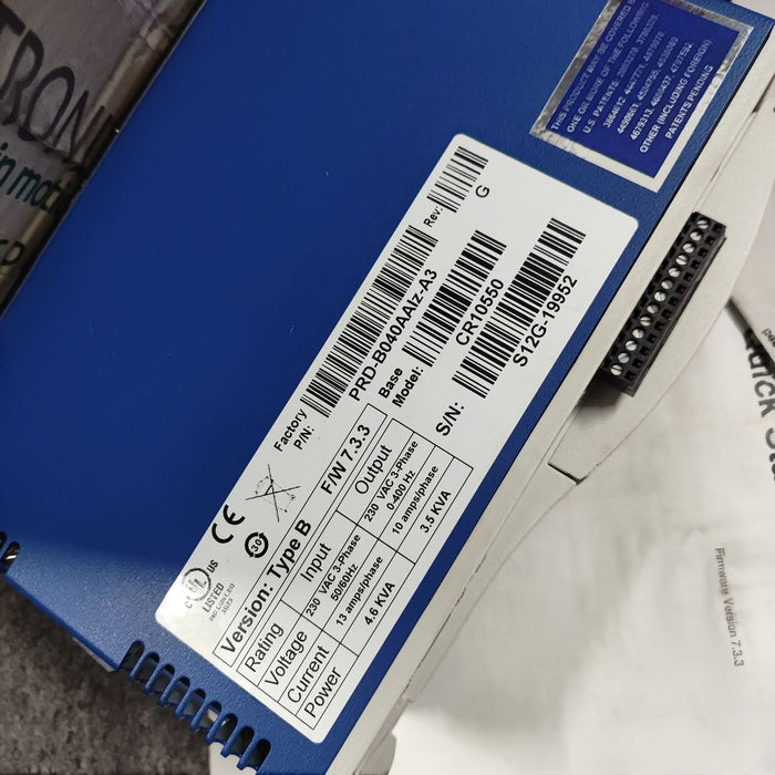 KOLLMORGEN 1pcs used PRD-B040AAIZ-A3 CR10550 Via DHL or Fedex