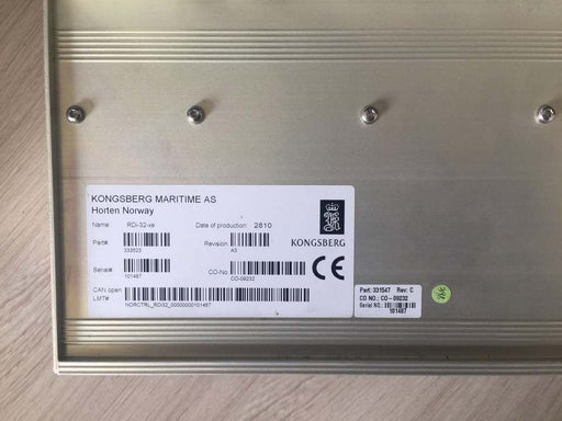 Kongsberg Plc Digital Input Module RDi-32xe Used