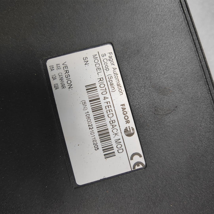FAGOR Used RIO70 4 FEED-BACK MOD