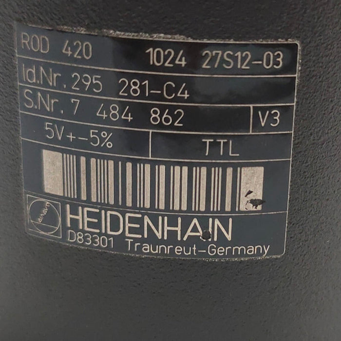 Haidenhain Encoder ROD 420 1024 27S12-03 USED & NEW