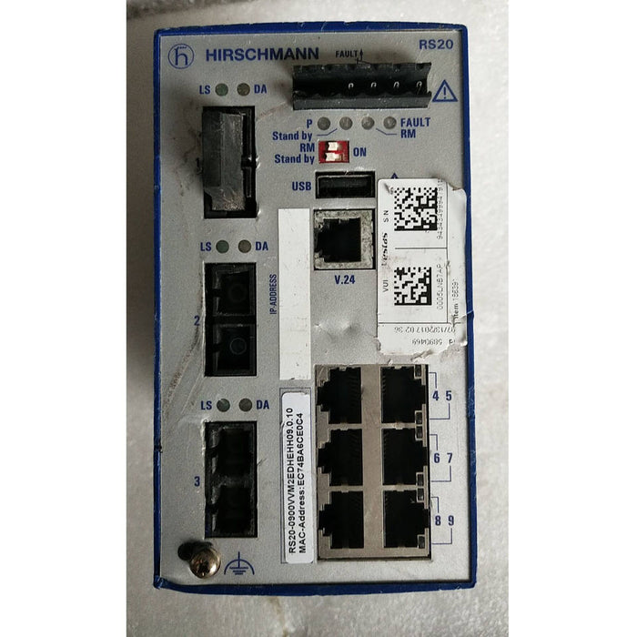 Hirschmann Switch RS20 RAIL Used