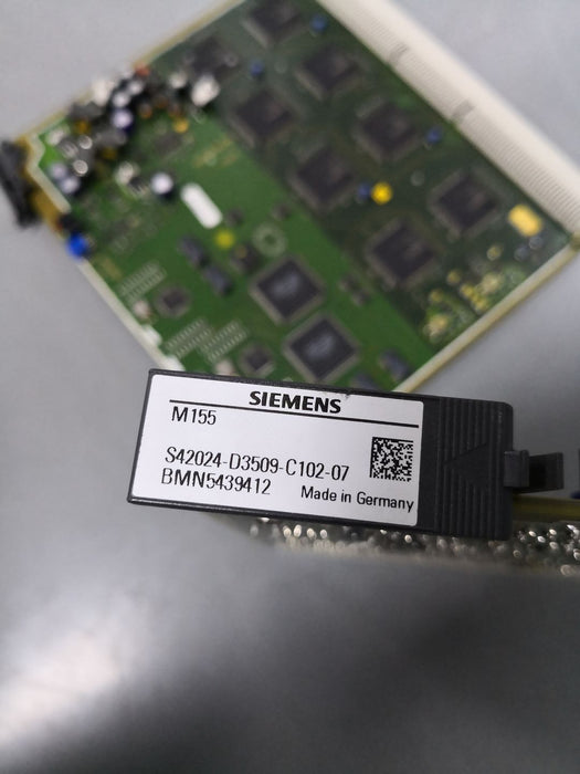 SIEMENS S42024-D3509-C102-7 M155 PROCESS CONTROL BOARD (AS PICTURED) UNMP