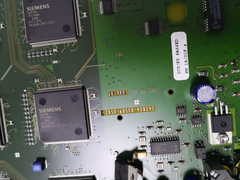 SIEMENS S42024-D3509-C102-7 M155 PROCESS CONTROL BOARD (AS PICTURED) UNMP