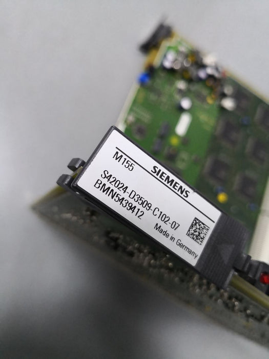 SIEMENS S42024-D3509-C102-7 M155 PROCESS CONTROL BOARD (AS PICTURED) UNMP