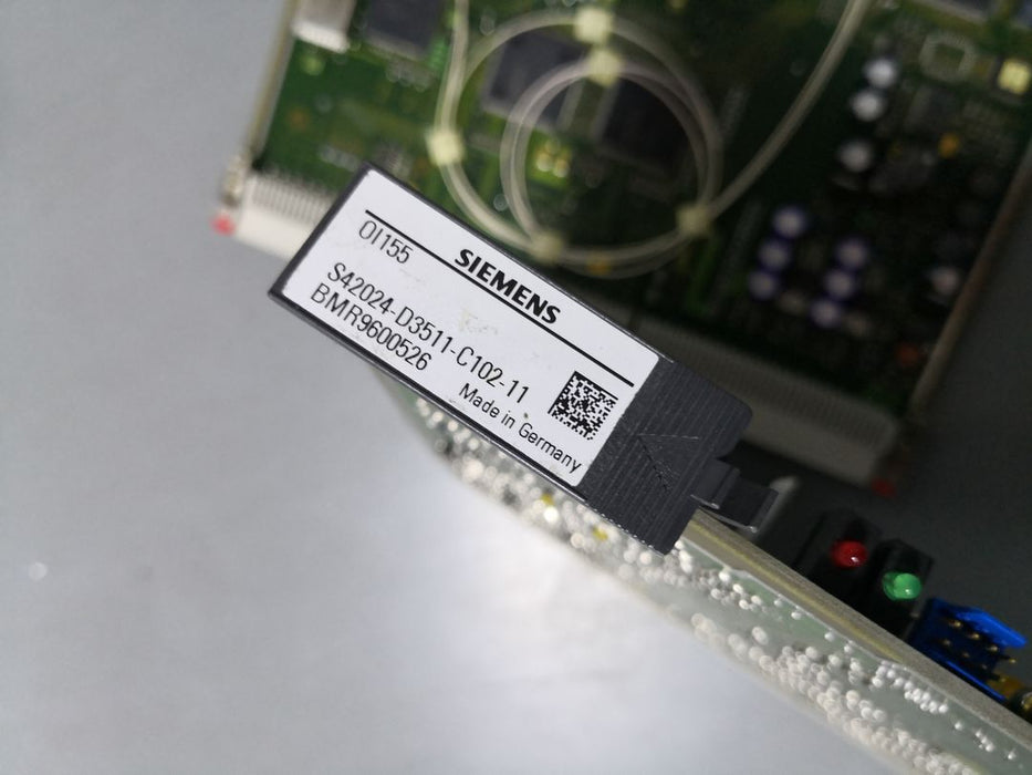 SIEMENS S42024-D3511-C102-11 OI155 PROCESS CONTROL BOARD (AS PICTURED) UNMP
