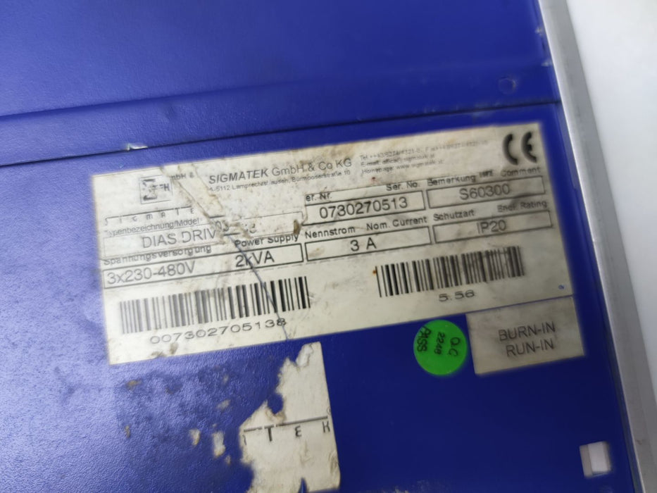 Beckhoff S60300 Servo Driver