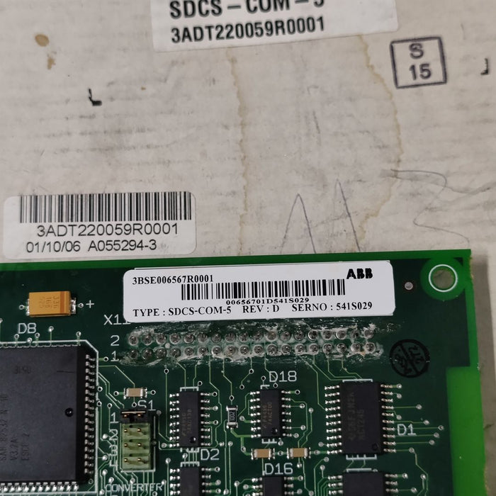 ABB 1PCS Used SDCS-COM-5 ABB DCS500 3ADT220059R0001 by DHL or FedEx