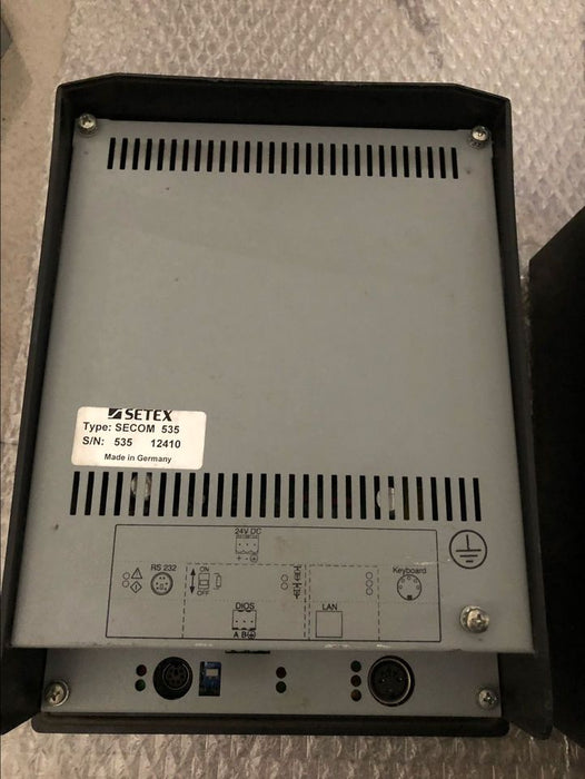 Brand New Original/Used SETEX System Screen SECOM 535