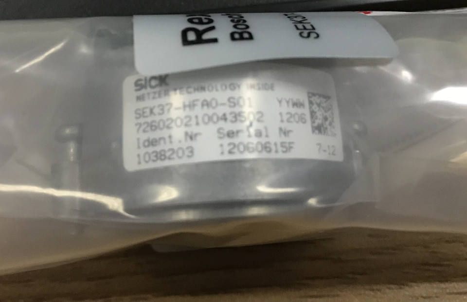 Sic K SickEncoders SEK36-HFA0-S01 New