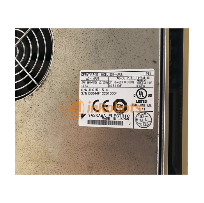 Yaskawa Input AC Drives  SGDH-50DE Used