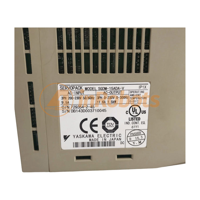 Yaskawa SGDM-15ADA-V AC Servo Drive