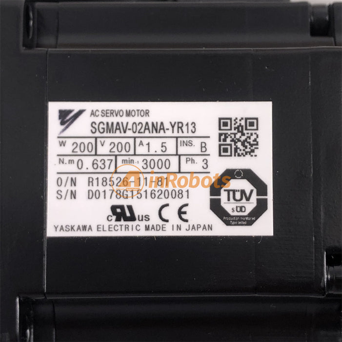 YASKAWA Servo Motor SGMAV-02ANA-YR13 NEW
