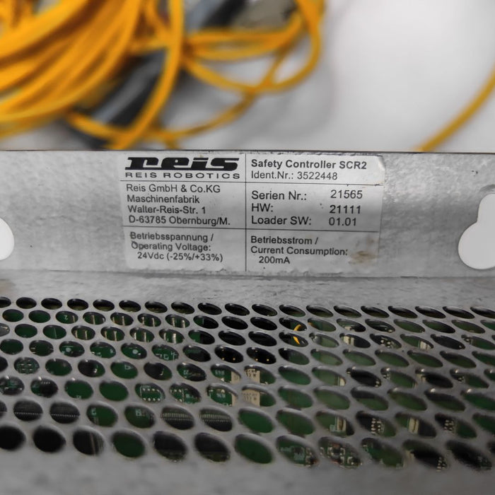 Reis Used Robotics 3522448 Safety Controller SCR2loop_index