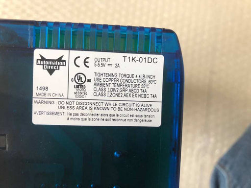 / Needinquiry AutomationPlc Control Module T1K-01DC T1H-DM1E T1K-08TR T1K-16ND3 Used