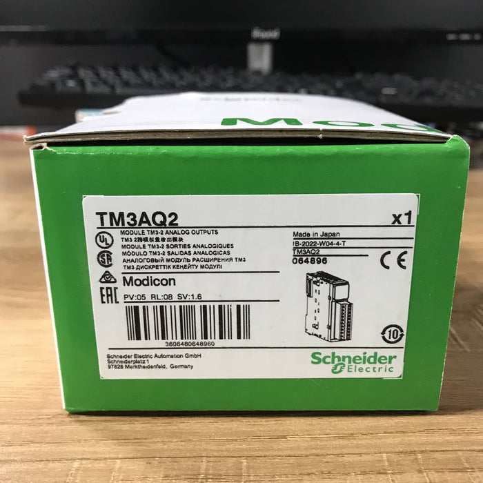 / SchTm Analog Output Mini Plc Programming Controller Electronic Modules Plc Price TM3AQ2 New