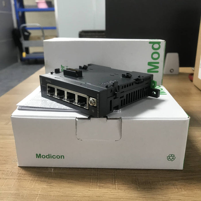 / SchNetwork Tm Ethernet Switch Mini Plc Programming Controller Electronic Modules Plc Price TM4ES4 New